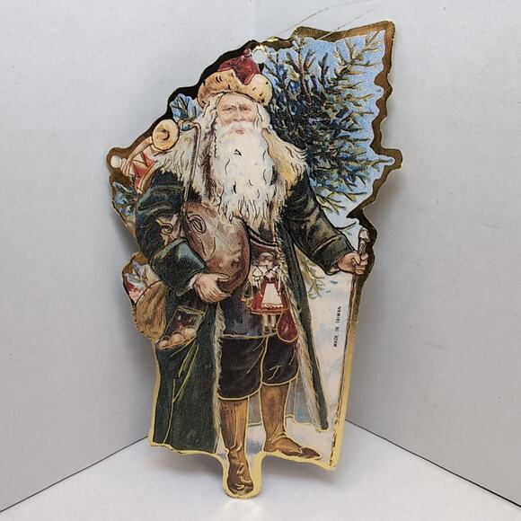 Victorian Die Cut Ornaments Cardboard Christmas Reproductions Merrimack Shackman - Picture 6 of 16